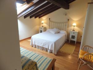 Ein Bett oder Betten in einem Zimmer der Unterkunft Posada La Pedriza
