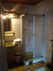 Kylpyhuone majoituspaikassa Hirscheggerhof