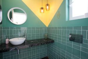 Koupelna v ubytování Hostal Las Cumbres