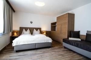 Łóżko lub łóżka w pokoju w obiekcie Chalet Sofie
