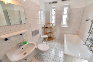 Ein Badezimmer in der Unterkunft Seepark Sellin - Apt. 404