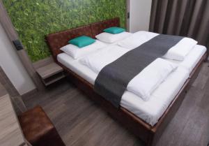 Cama o camas de una habitación en HB1 Schönbrunn Budget & Design