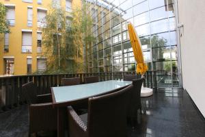 Balkón nebo terasa v ubytování Savoy Hotel