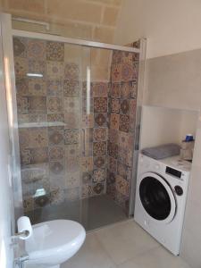 A bathroom at Le Tre Meraviglie