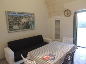 A seating area at Le Tre Meraviglie