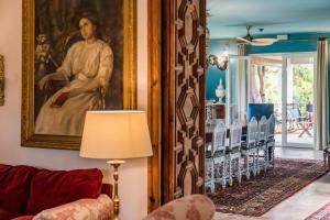 Posezení v ubytování Alquería Calatrava B&B