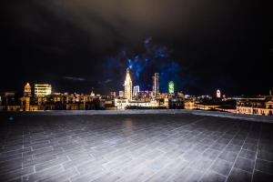 巴统景观或在酒店看到的城市景观