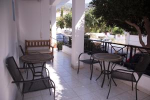 Χώρος καθιστικού στο Hotel Asteria