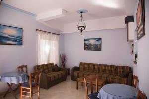 Χώρος καθιστικού στο Hotel Asteria