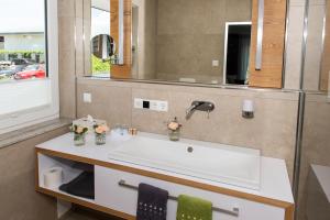 Koupelna v ubytování Hotel Freisicht