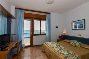 TV a/nebo společenská místnost v ubytování Hotel Souvenir