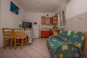 Kuchyň nebo kuchyňský kout v ubytování Apartman Zlatica