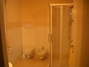 Koupelna v ubytování B&B Borgo Tre Case