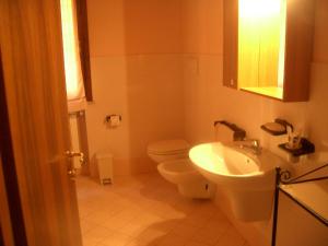 Koupelna v ubytování B&B Borgo Tre Case