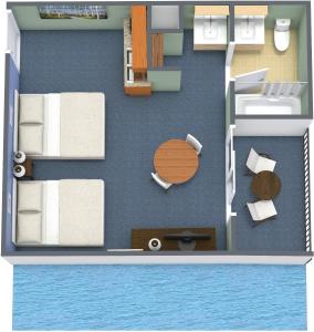 Denah lantai Breakers Resort Hotel