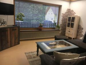 Posezení v ubytování Ferienwohnung Größing