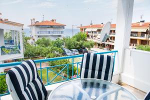 Balkón nebo terasa v ubytování Alexger Gerakini Beach house view