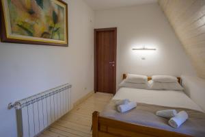 Rúm í herbergi á Hotel Polar Star
