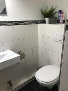 Ein Badezimmer in der Unterkunft Hahnenklee Ferienpark 7-611