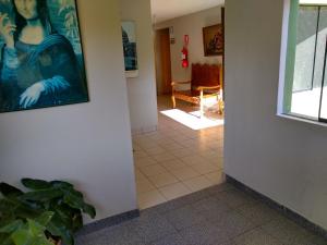 TV a/nebo společenská místnost v ubytování Hotel COMTUCAR