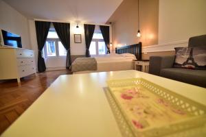 Zona d'estar a Maison Blanche