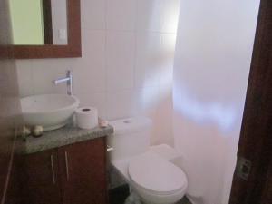Koupelna v ubytování Hostal CañaLimeña
