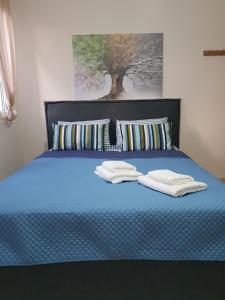 מיטה או מיטות בחדר ב-Nana Apartments