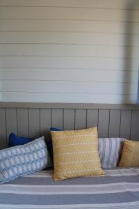 A bed or beds in a room at Lo Chalet dell'Artista