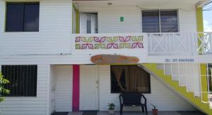 Hoone, kus hostel asub
