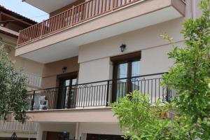 Balkón nebo terasa v ubytování Dili Apartments