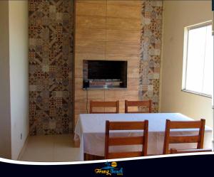 TV a/nebo společenská místnost v ubytování Franz Beach