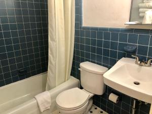 Koupelna v ubytování Brittany Motel + 17 fotografií