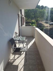 Balkón nebo terasa v ubytování Apartments Kordić