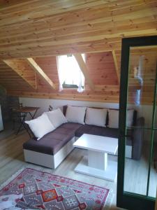 Ruang duduk di Apartments Durmitor