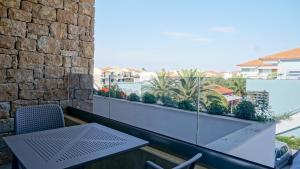 Balkón alebo terasa v ubytovaní Agnes Deluxe Hotel