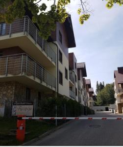 Budynek, w którym mieści się apartament
