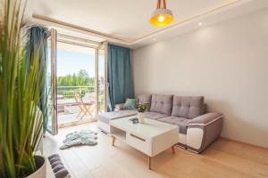 Część wypoczynkowa w obiekcie Apartament słoneczny