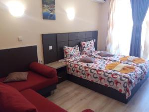 Postel nebo postele na pokoji v ubytování Hotel Sirena