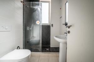 Kúpeľňa v ubytovaní Hotel Kamomil