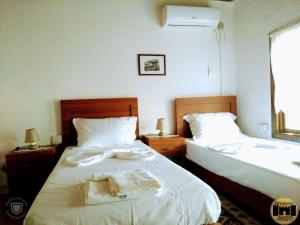 Un pat sau paturi într-o cameră la Bed & Breakfast JOSIPH