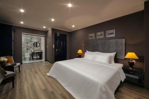 Voodi või voodid majutusasutuse Matilda Boutique Hotel & Spa toas