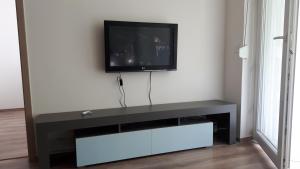 TV a/nebo společenská místnost v ubytování Lido riviera apartman