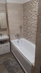 Koupelna v ubytování Lido riviera apartman