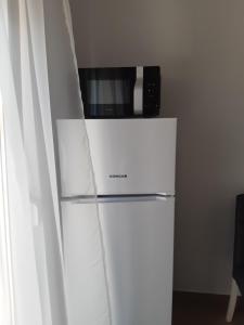 Kuchyň nebo kuchyňský kout v ubytování Apartmani Frano
