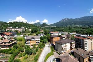 an aerial view of a town with houses and a road at Da Chris e Lisa - 022205-AT-296296 in Trento