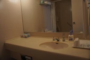 Koupelna v ubytování Hotel Sentpia