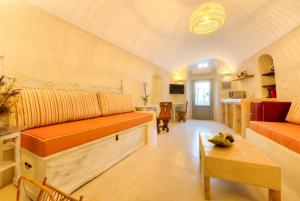 Χώρος καθιστικού στο Pasithea Suites