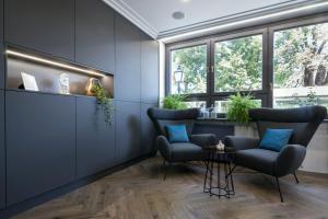 Posezení v ubytování Garni Hotel Cirman