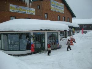 Auerschmied Appartements v zime