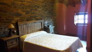 Postel nebo postele na pokoji v ubytování Casa rural Albina